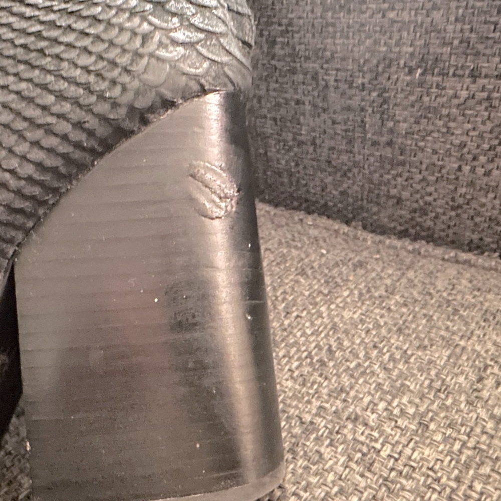 Ash Suede Python Booties - image 5